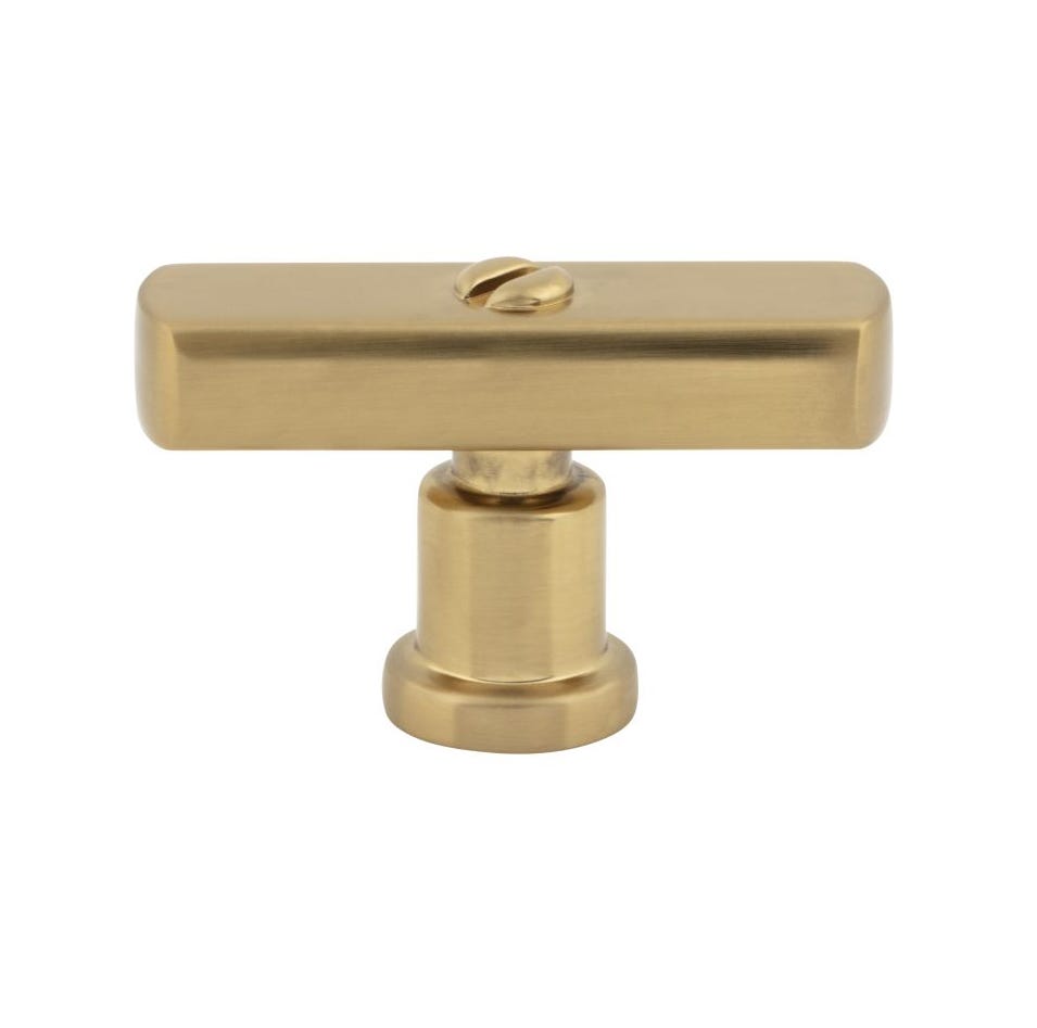 Atlas Homewares Everitt T-Knob Warm Brass